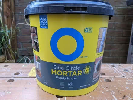 Photo of free Blue Circle Ready to Use Mortar (Wallington PO16) #1