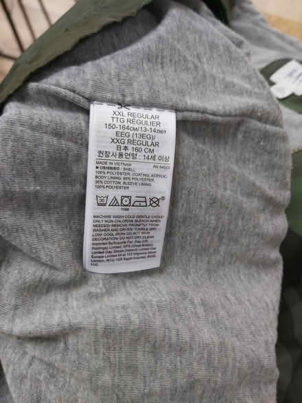 Photo of free Gap kids camouflage lined jacket (Bedford) #3