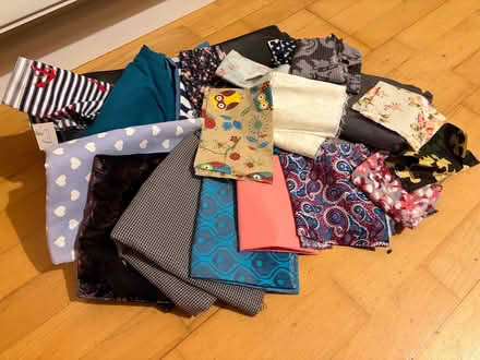 Photo of free Pleather and fabric pieces (Hollingbury BN1) #1