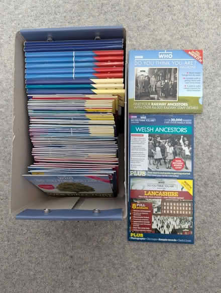 Photo of free Cover disks from BBC "Who Do You Think You Are" magazine (East Oakley RG23) #1