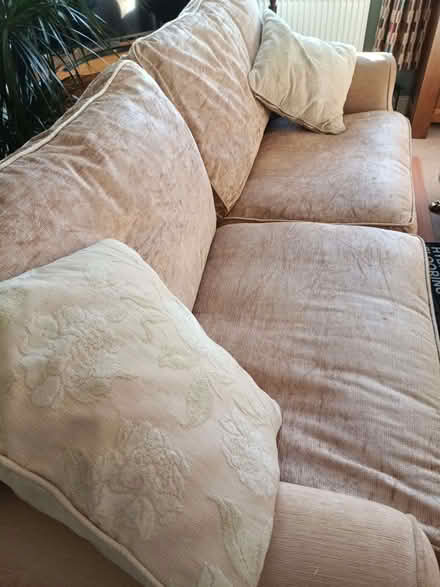 Photo of free 3 seater Laura Ashley settee (Howey LD1) #1