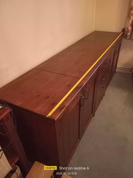 Photo of free Large solid pine sideboard (Purley on Thames RG31) #1