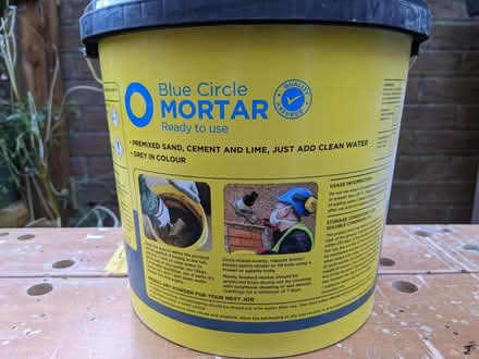 Photo of free Blue Circle Ready to Use Mortar (Wallington PO16) #2