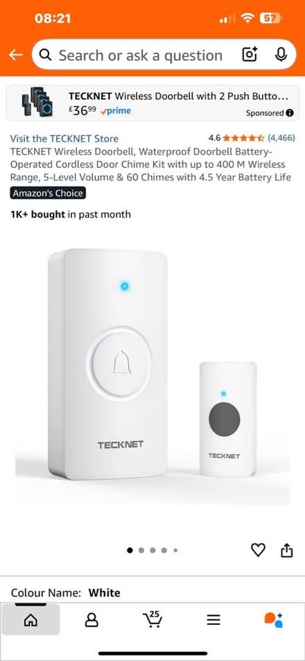 Photo of free Doorbell (Tonbridge) #2