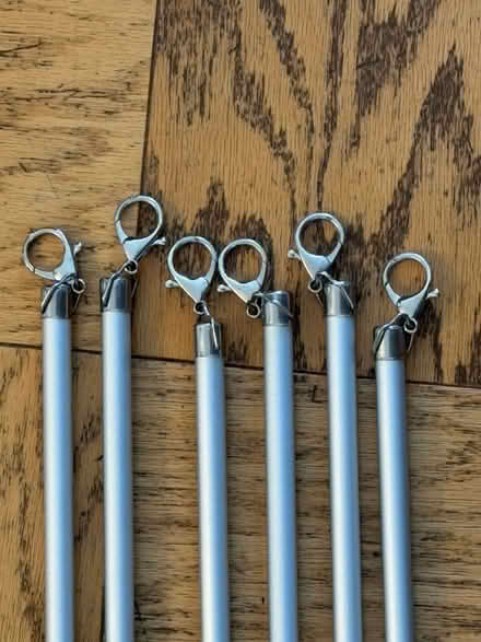 Photo of free Curtain push-pull rods - six 40” (Southwest Waterfront) #2