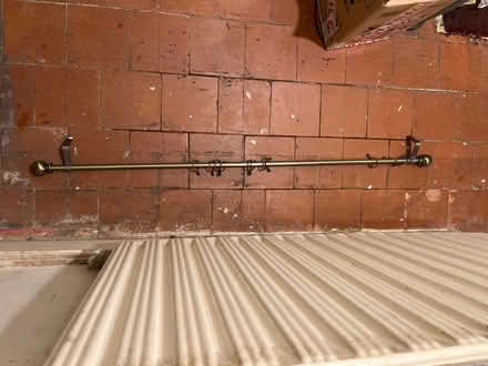 Photo of free Antique bronze curtain pole 43ins (Penn WV4) #1