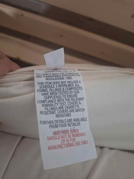 Photo of free Futon sofa bed (M27 6GL) #2