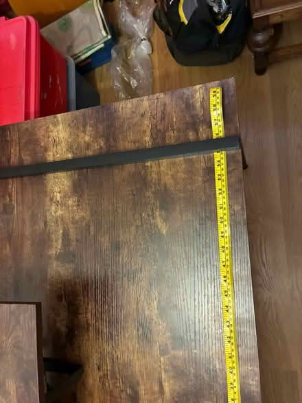 Photo of free Dark wood desk (Abingdon OX14) #1