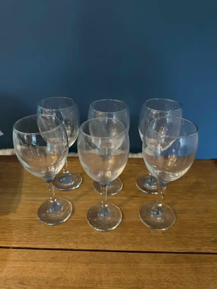 Photo of free 6 wine glasses (Willowbrae EH8) #1