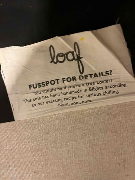 Photo of free Loaf sofa (NW10) #3