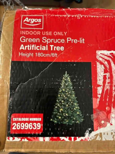Photo of free 6 foot pre lit Xmas tree (Bracknell RG12) #1
