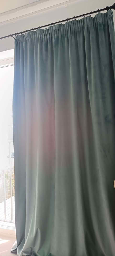 Photo of free Velvet curtains and pole (Leith EH6) #1