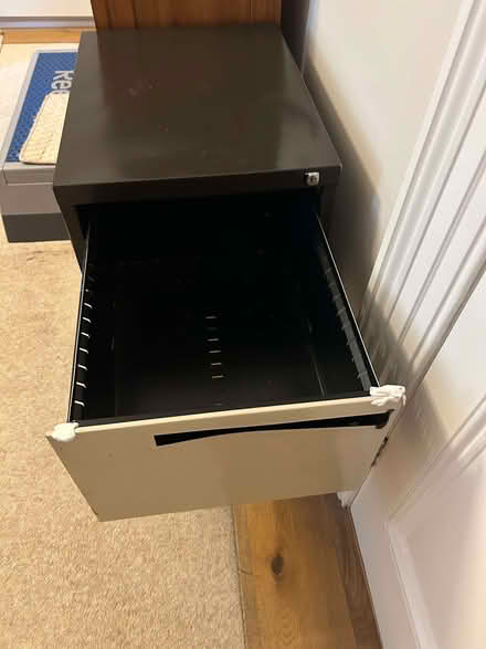 Photo of free Two-drawer filing cabinet (Hampstead NW3) #1