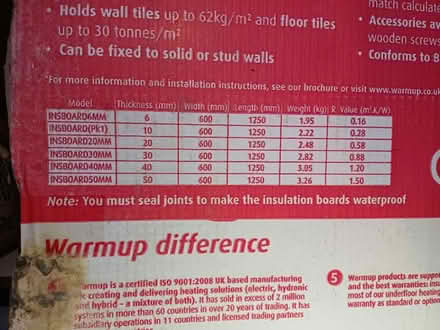 Photo of free Insulation board (Kendal LA9) #3