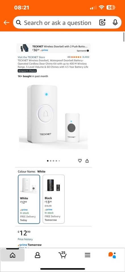 Photo of free Doorbell (Tonbridge) #1