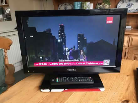 Photo of free Toshiba 19" TV/DVD Player (Westerham TN16) #1