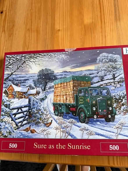 Photo of free 500 piece jigsaw puzzle (Eastbourne BN21) #1