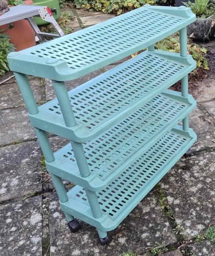 Photo of free 4 shelf mobile shoe rack (Purbrook) #2