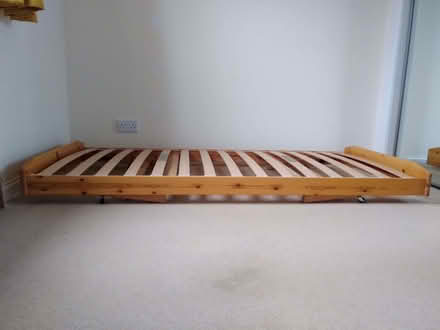 Photo of free Single bedframe (hideaway) (Whitehill EH22) #2