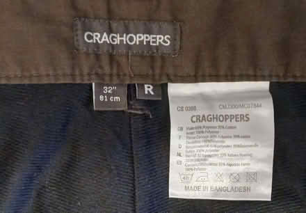 Photo of free Men's craghopper trousers 32 waist 30 leg dark brown (Bicester OX26) #2