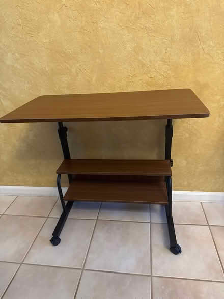 Photo of free Rolling adjustable desk (Pembroke Pines) #1