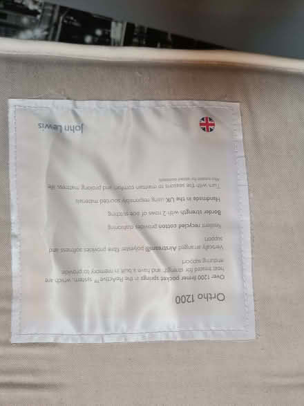 Photo of free King sized Mattress (Glatton PE28) #4