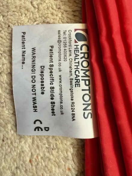Photo of free Slider sheet - not used (Enfield EN2) #1