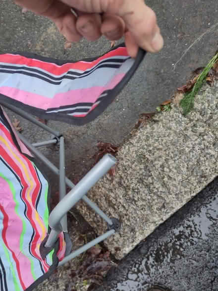 Photo of free Camping chair (Saint Leonards TN38) #3