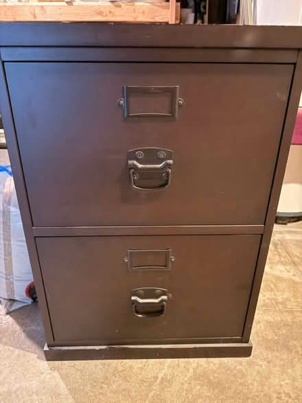 Photo of free Wooden File Cabinet - Pottery Barn (Bushrod) #1