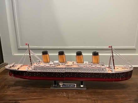 Photo of free Titanic model puzzle (Lawrence/ El Camino Real) #1