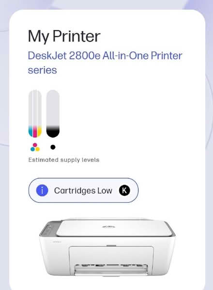 Photo of free Small DeskJet printer (West Drayton UB7) #1