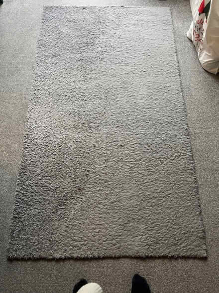 Photo of free 4 large grey rugs (AL4) #1