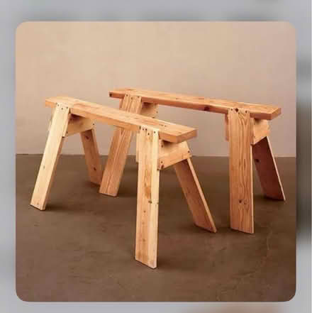 Photo of saw horses (Shepherdstown WV) #1