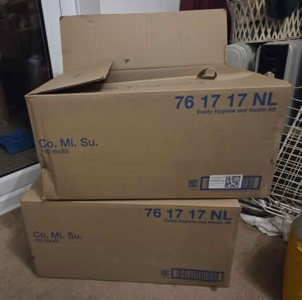 Photo of free 2 large boxes (Frimley) #1