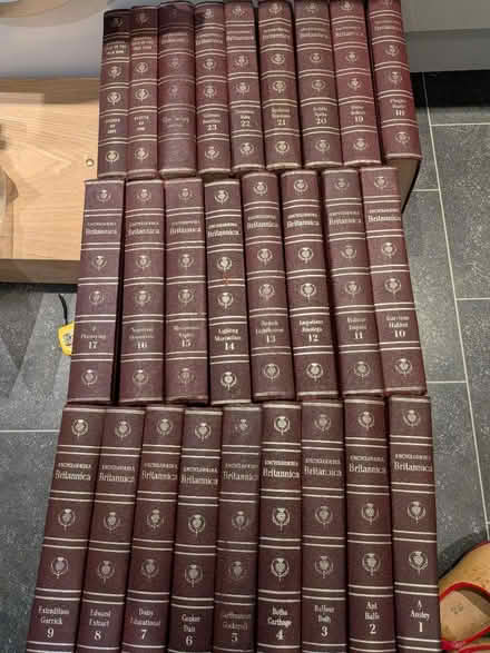 Photo of free Encyclopedia Britannica full set (Home PO15) #1