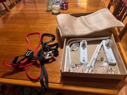 Photo of free 2 cat leashes & window seat (Chevy Chase MD) #1