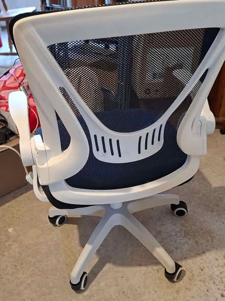 Photo of free White desk and chair (Swindon Village GL51) #3