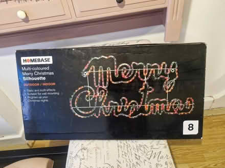Photo of free Merry Christmas Light sign (Crystal Palace) #2