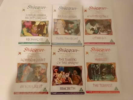 Photo of free Shakespeare DVDs (Moreton Hall BSE) #1