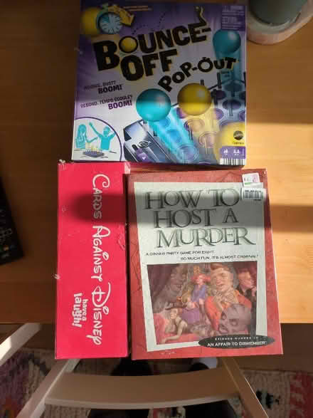 Photo of free Unopened board games (Ulverley Green B92) #1