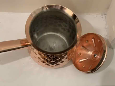 Photo of free Copper hob top Turkish Coffee pot (L15) #2