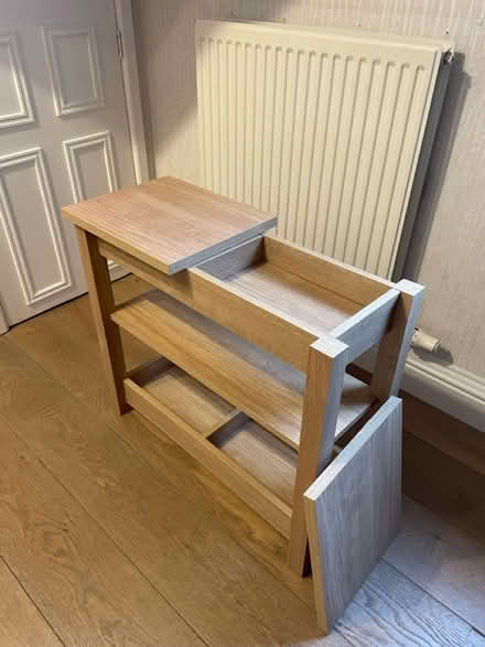 Photo of free Wooden side table (Penwortham PR1) #3