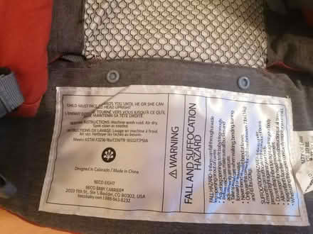 Photo of free Beko Eight baby carrier (Hunts Cross L25) #3