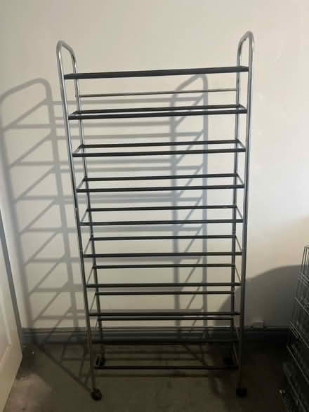 Photo of free Metal shoe rack (BB3) #1