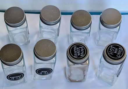 Photo of free 8 glass spice/seasoning jars (Santa Clara near Great America) #4