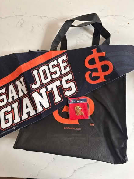 Photo of free SJ Giants fan items (Redwood City) #1