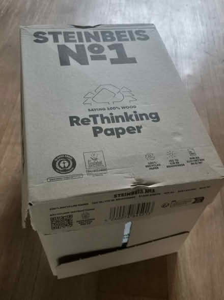 Photo of free Unbleached A4 paper - 4 reams (ME9 Lower Halstow) #1