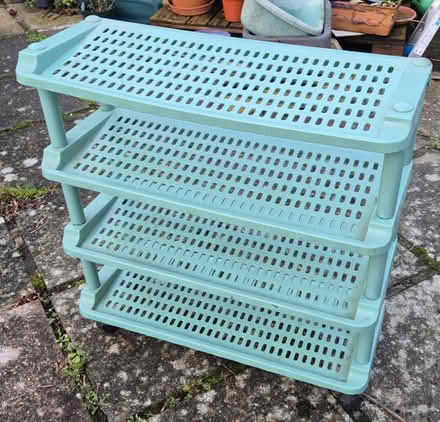 Photo of free 4 shelf mobile shoe rack (Purbrook) #1
