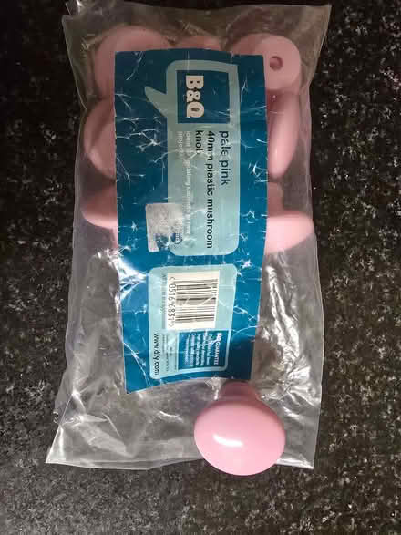 Photo of free Plastic drawer knobs pink (Bowbridge GL5) #1
