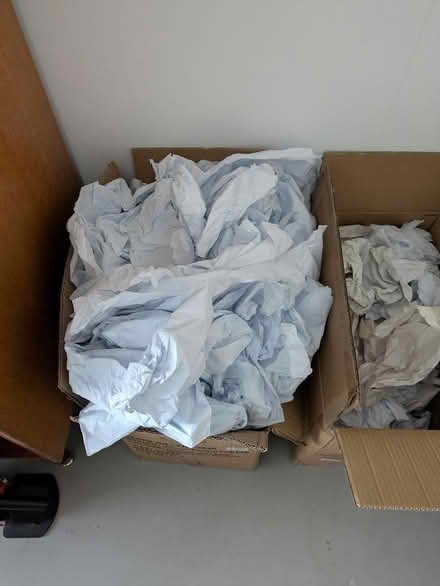 Photo of free Moving boxes and tissue (Ls8) #3